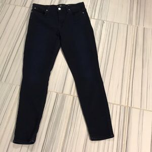 7 for all mankind high waist ankle skinny jeans
